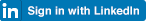 Sign-in with LinkedIn